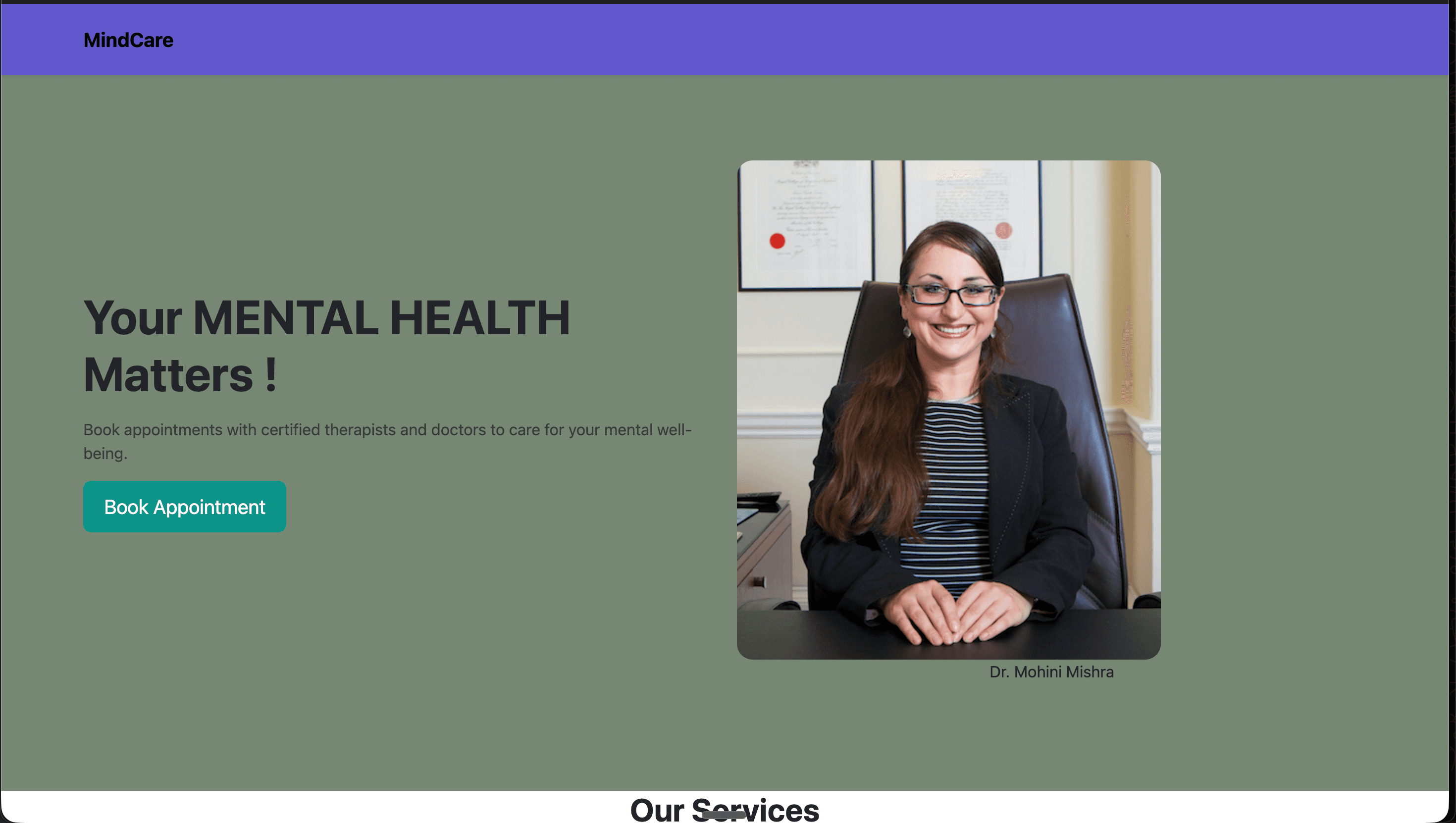 Mental Health Appointment Scheduler